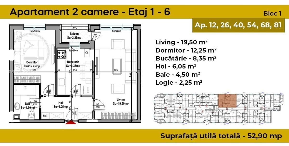 Grand Arena - 2 camere - Postalionului - 2