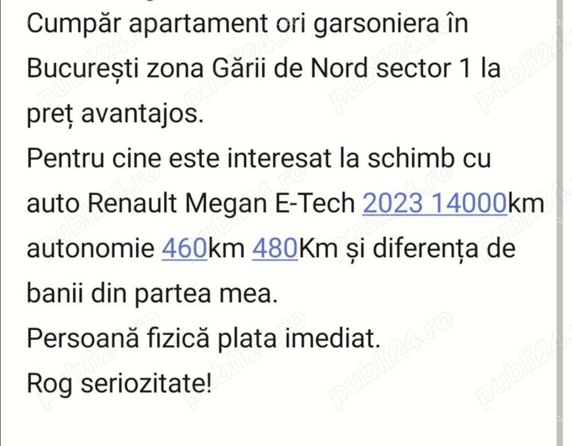 Achizi?ionez Apartament ori Garsoniera zona Garii de Nord sector 1 - 2