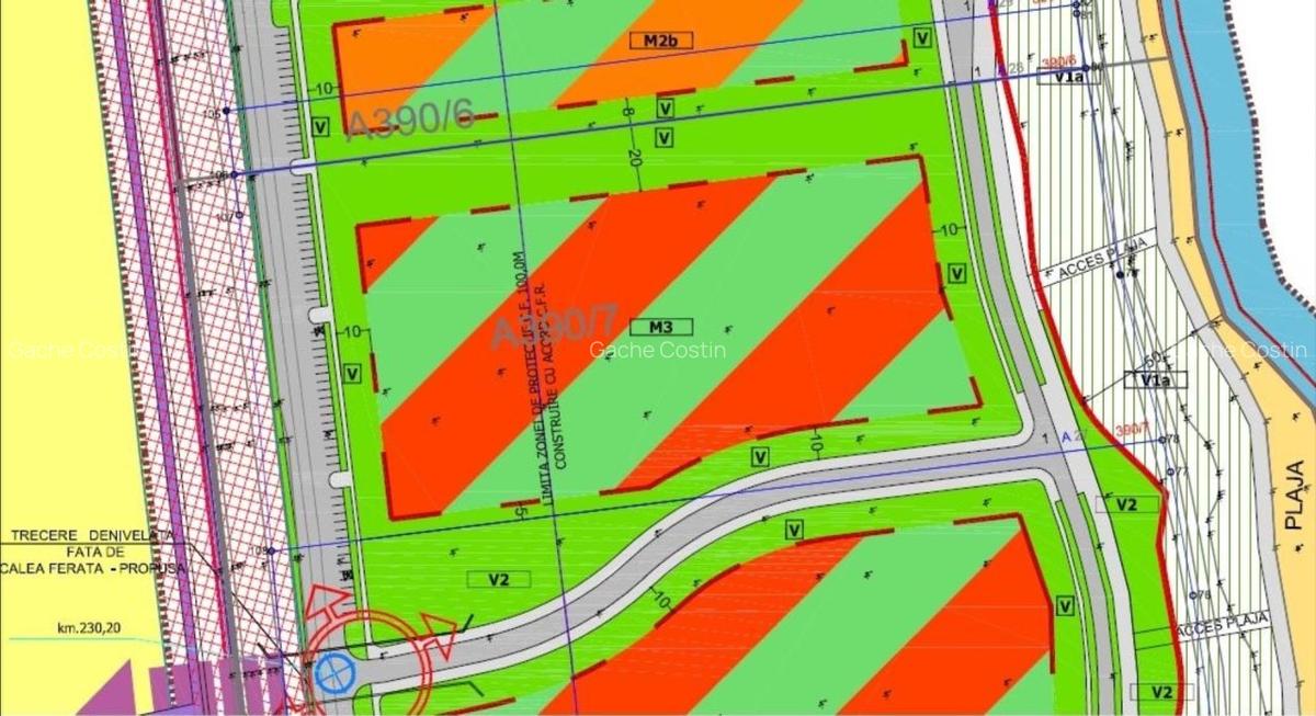Teren Privilegiat pe Litoral: 120m Deschidere Directă la Mare în 23 August - 3 Teren Privilegiat pe Litoral: 120m Deschidere Directă la Mare în 23 August - 3