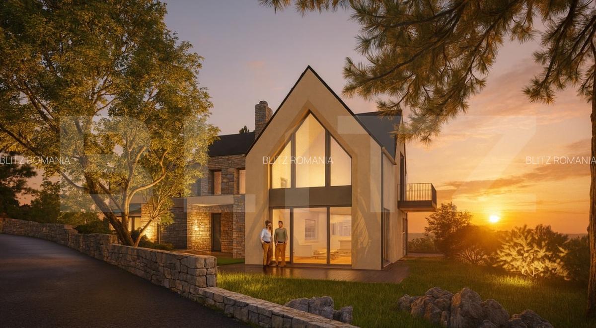 Vila 1 din Proiectul SUNRISE RESIDENCE langa padurea Faget - 3