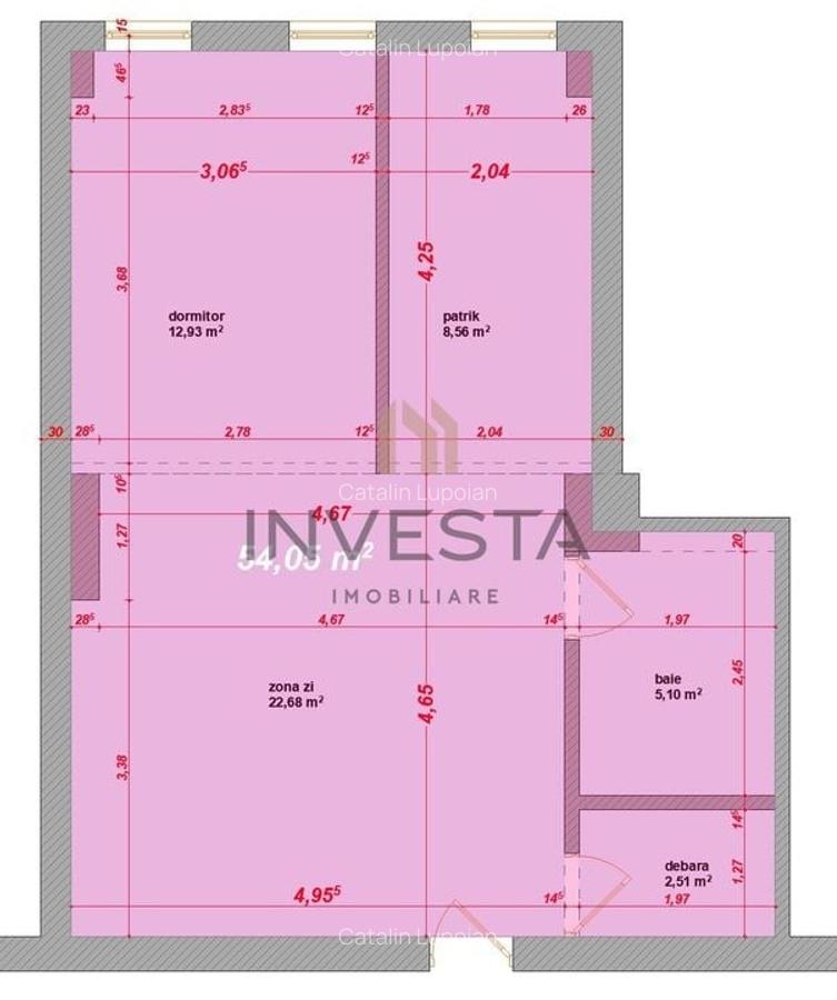 Oportunitate de investitie! Apartament 3 camere inchiriat la 650 euro! - 3