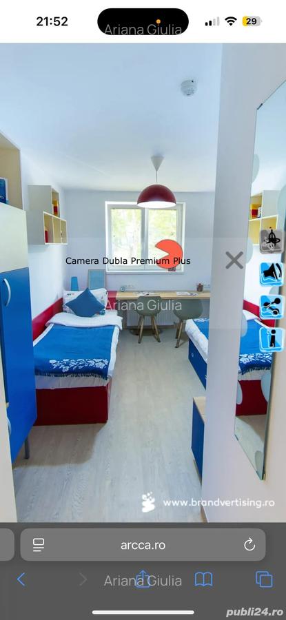 Contract camin privat Arcca Pajura - camera dubla premium - 1