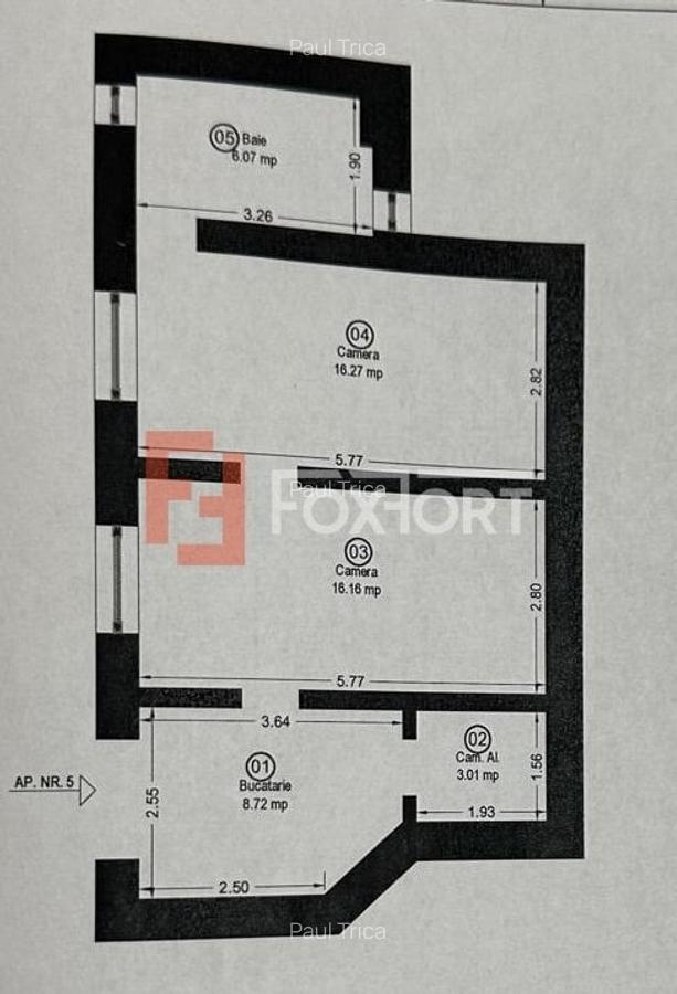 De vanzare apartament cu 2 camere, zona Iosefin - 4