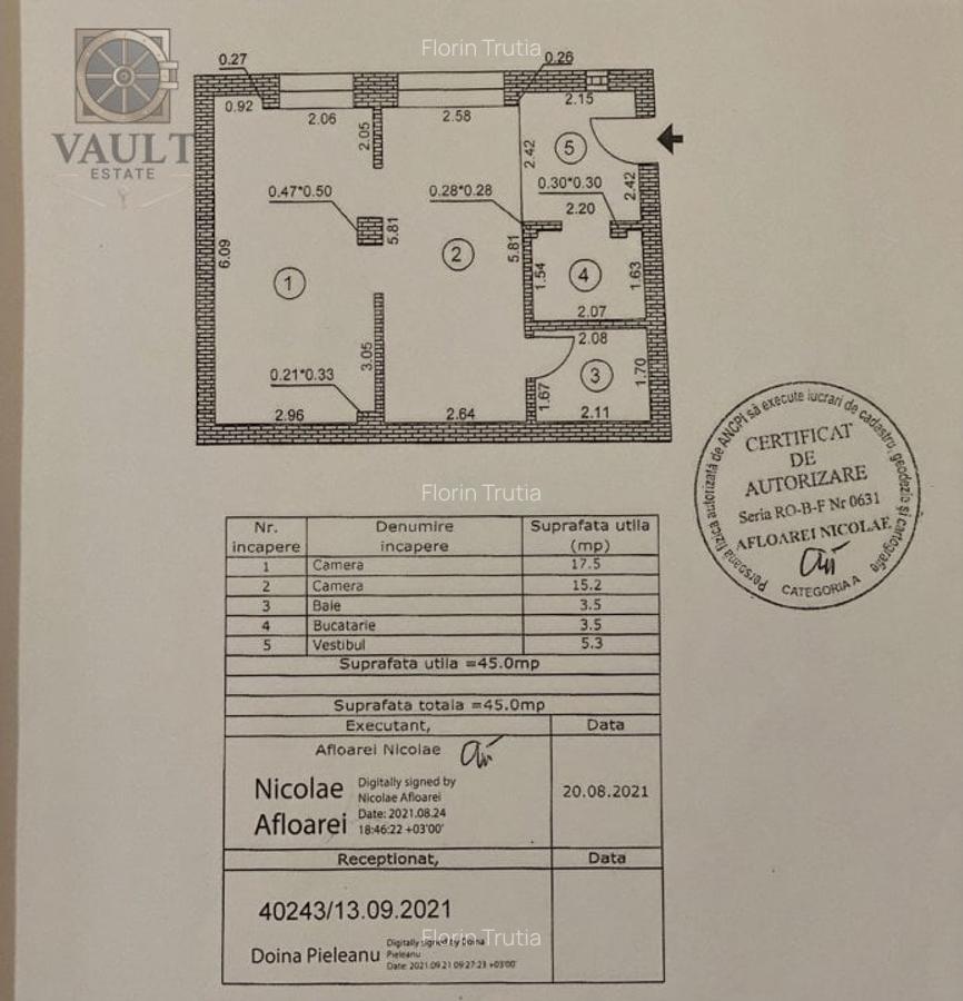 Apartament 2 camere - Vulcan Center - Sebastian - 10