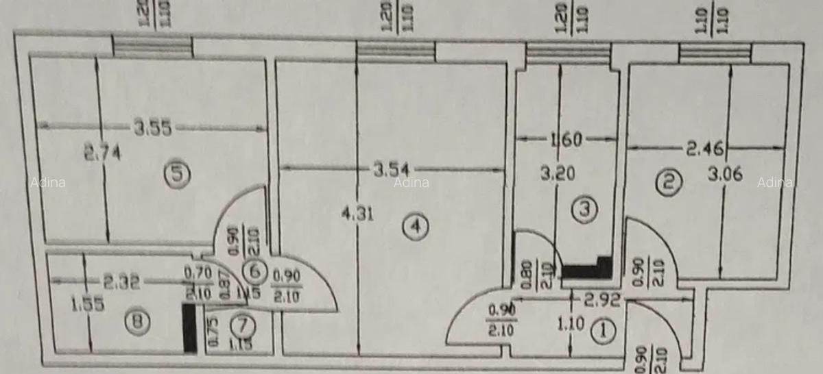 BERCENI Brancoveanu metrou PARCUL COPIIILOR et.2/10,Liber - 8
