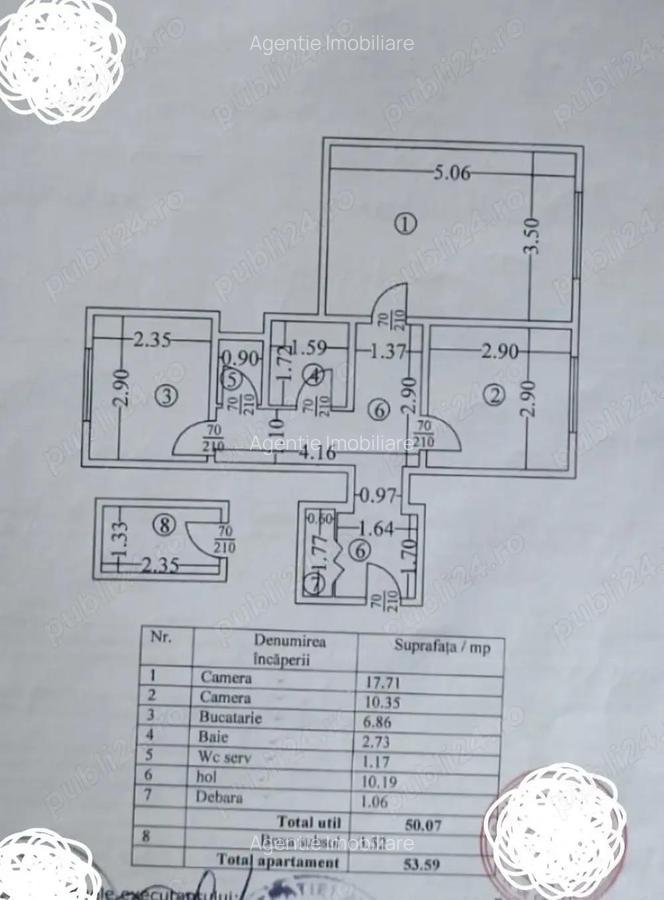 2 camere, decomandat, boxa subsol, Metrou Piata Muncii, Arena Nationala, Bld Basarabia nr 88, - 18
