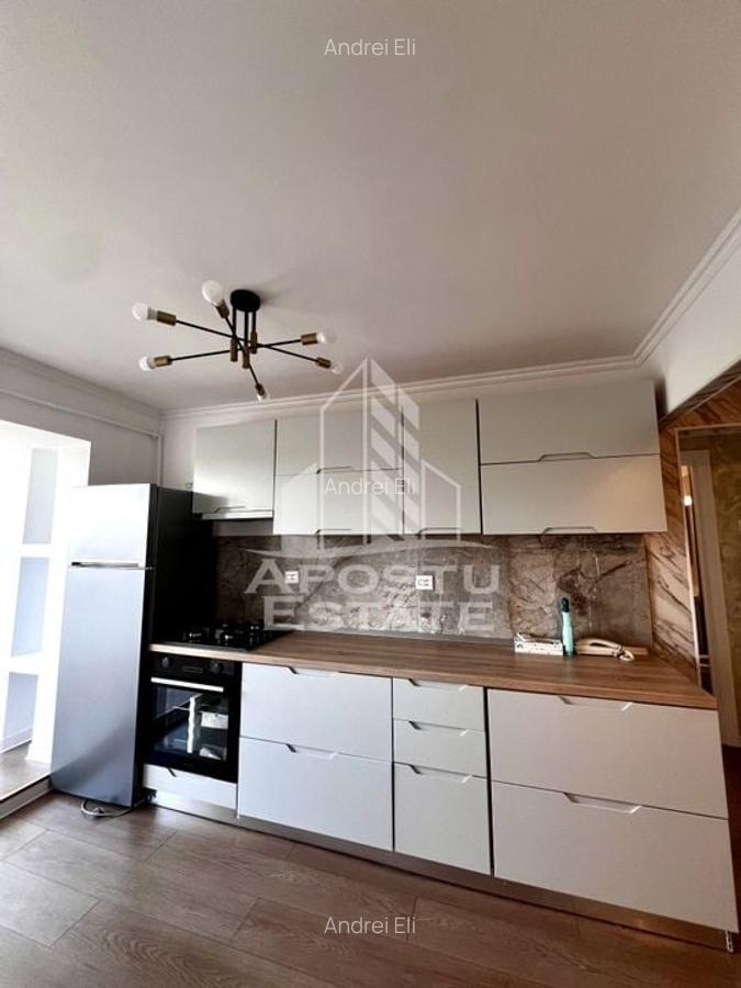 Apartament cu 2 camere semidecomandat, mobilat în Cetății - 3