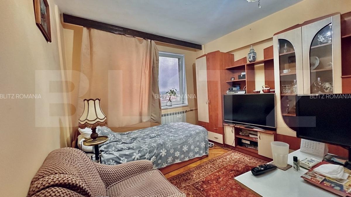 Apartament cu 3 camere, 68 mp, cu dubla orientare, mobilat, boxa, zona Nufarul - 1