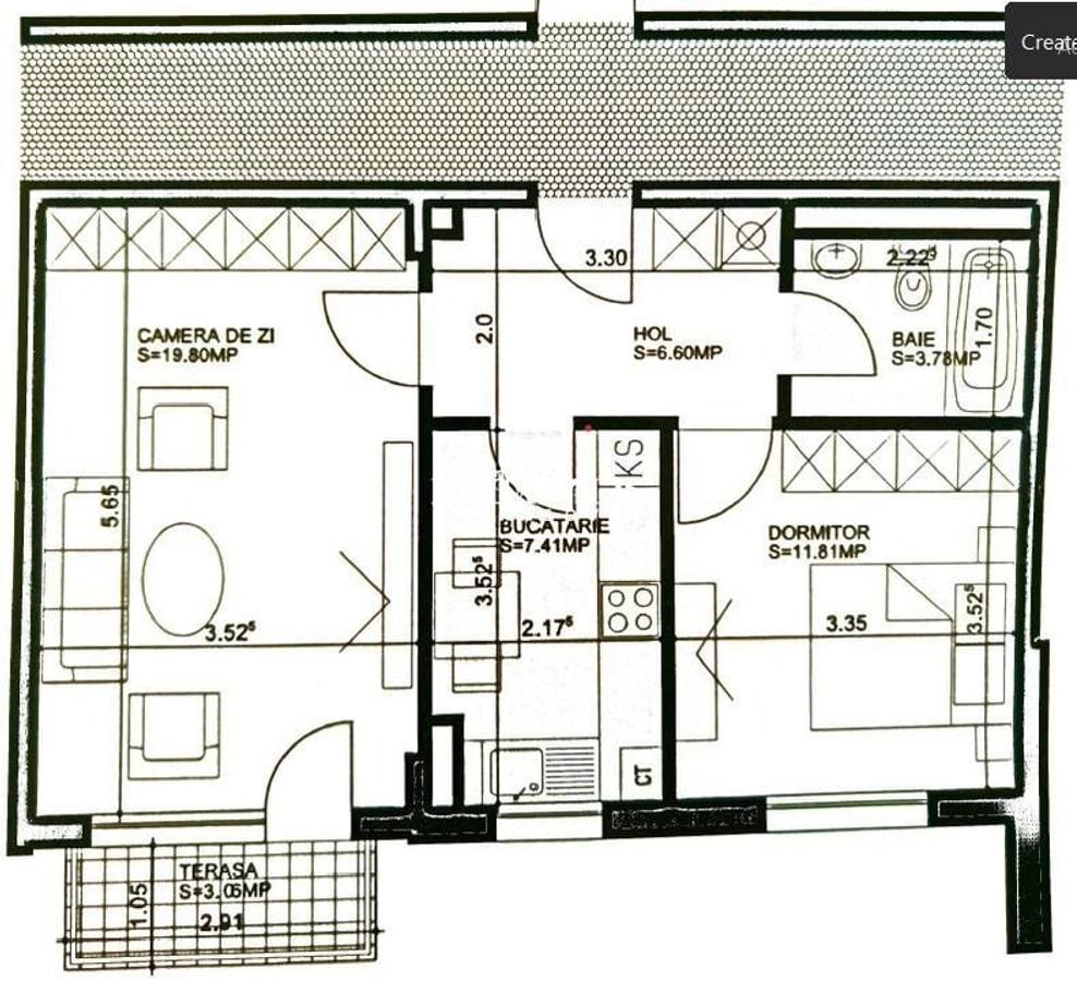 Apartament 2 Camere | Decomandat | Parcare | Mozaic Residence - 2
