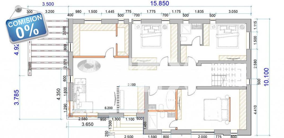 Case individuale cu 5 camere in Trivale | Teren 465 mp I Uti - 11