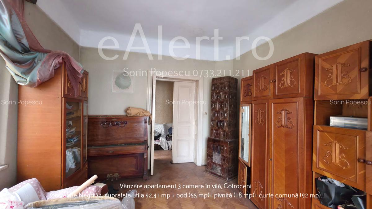 Apartament cu 3 camere în vilă, Cotroceni – Costache Negri 34 - 13