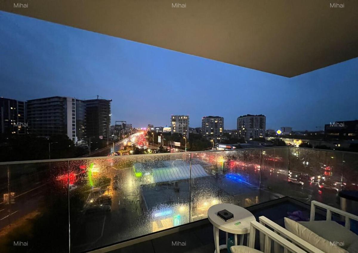 3 camere LUX mobilat/utilat ONE HERASTRAU TOWERS etaj 5 vedere libera - 9