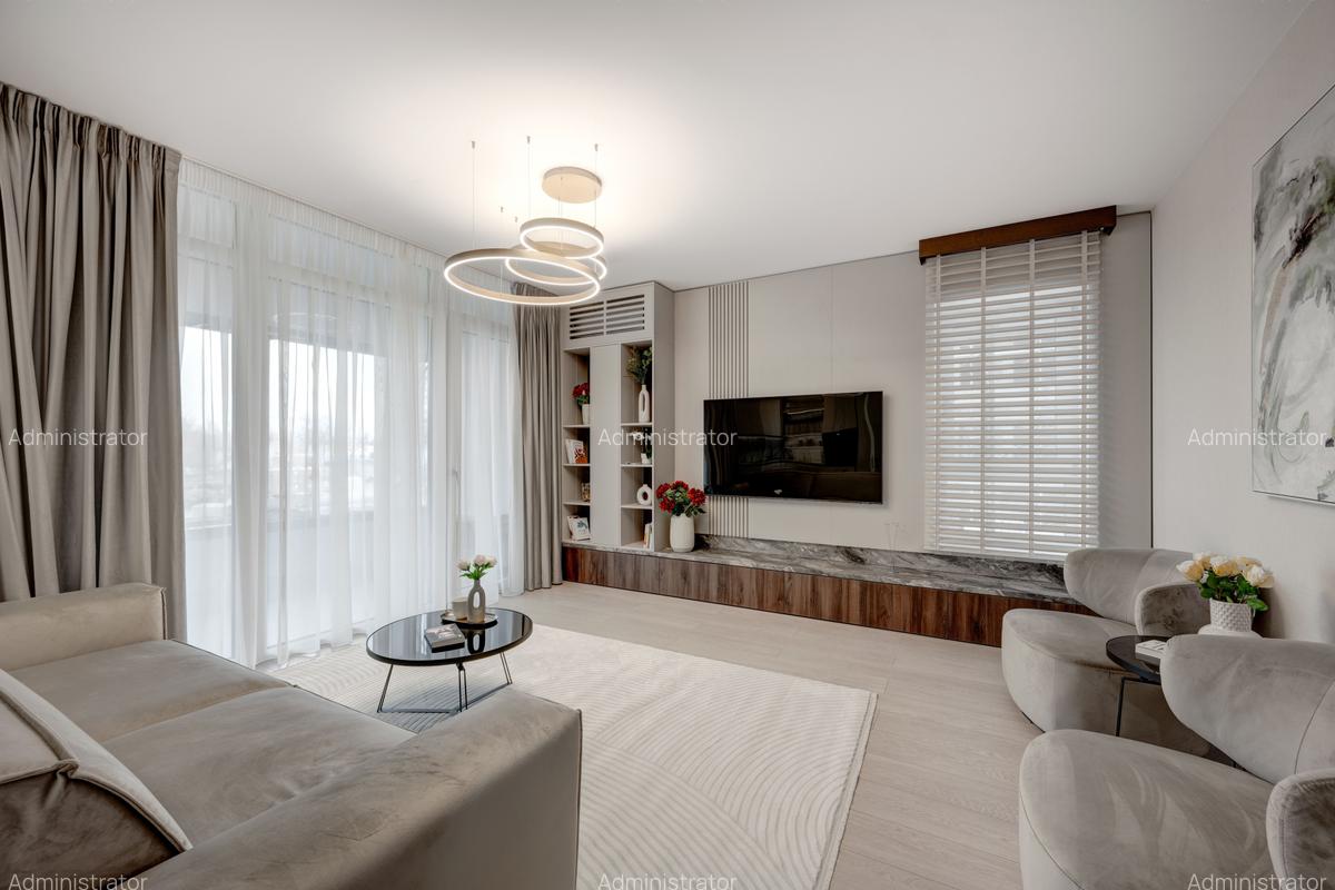 Vanzare 3 camere cu gradina in ansamblul Akcent City -  Bucurestii Noi! - 1