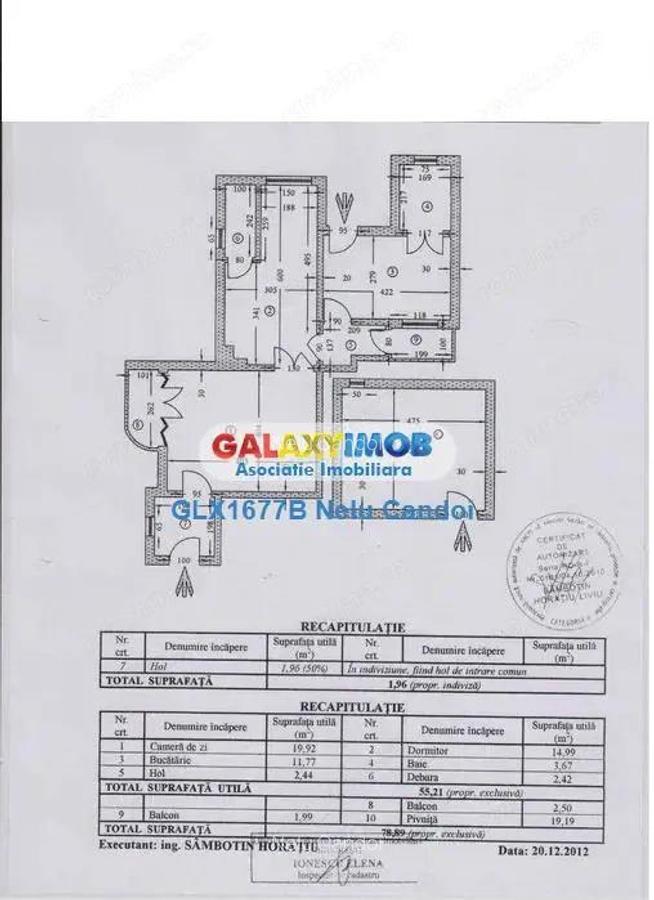 VANZARE APARTAMENT 3 CAMERE COTROCENI CURTE 100 MP - 7