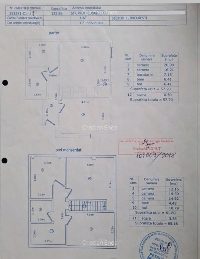 Corp de vila P+1 Parc Cismigiu - Cobalcescu - 22