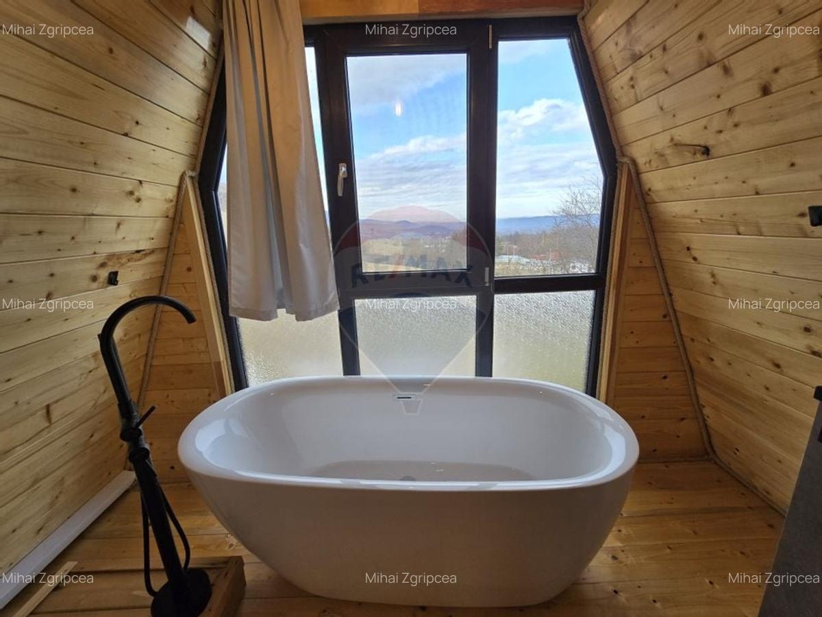 Proprietate Speciala in Gura Raului, Sibiu - Doua Cabane A-Frame - 8