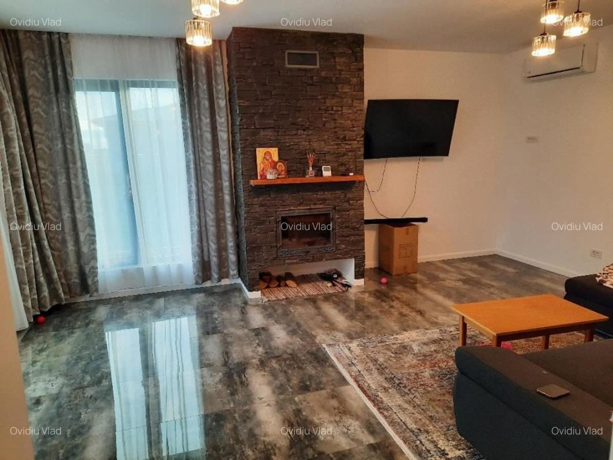 VILA PARTER TOP 4 camere 2 bai placa beton 923mp incalzire pardoseala semineu - 18