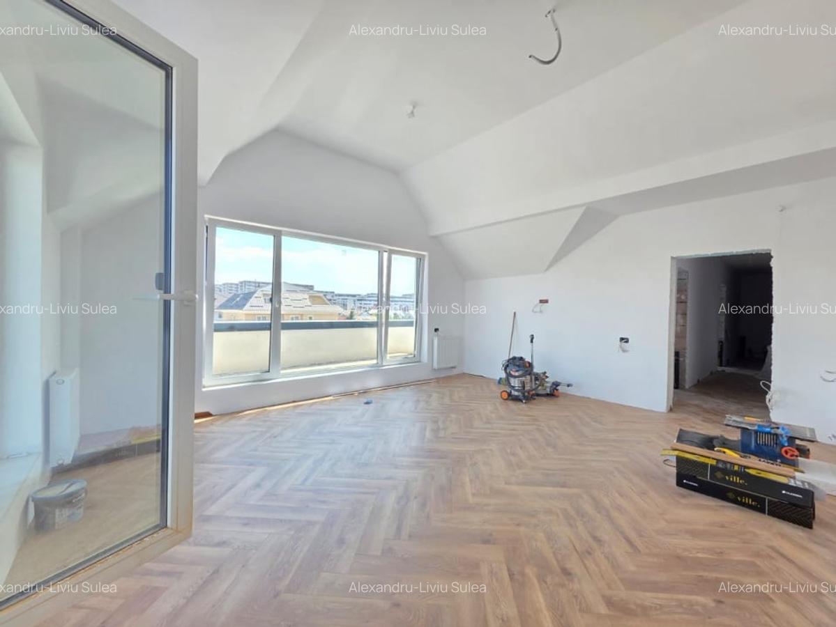 Apartament cu trei camere tip penthouse, zona Tractorul - 5