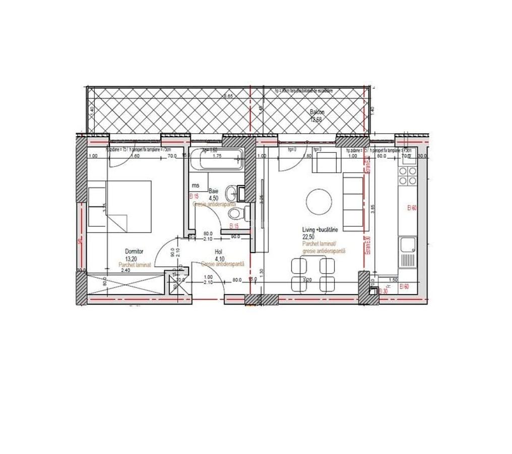 Apartament 2 Camere Studio Sector 4 Grand Arena 56.9Mp - 6