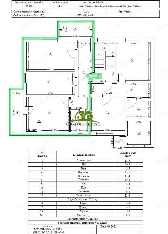 Apartament Nou cu 2 Camere + parcare inclusa in Traian Rm.VL - 13