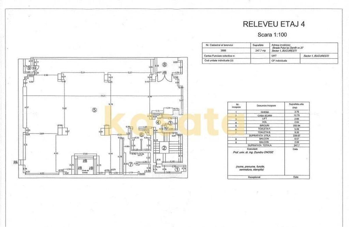 Piata Dorobanti - De vanzare spatiu de birouri in cladire... - 11