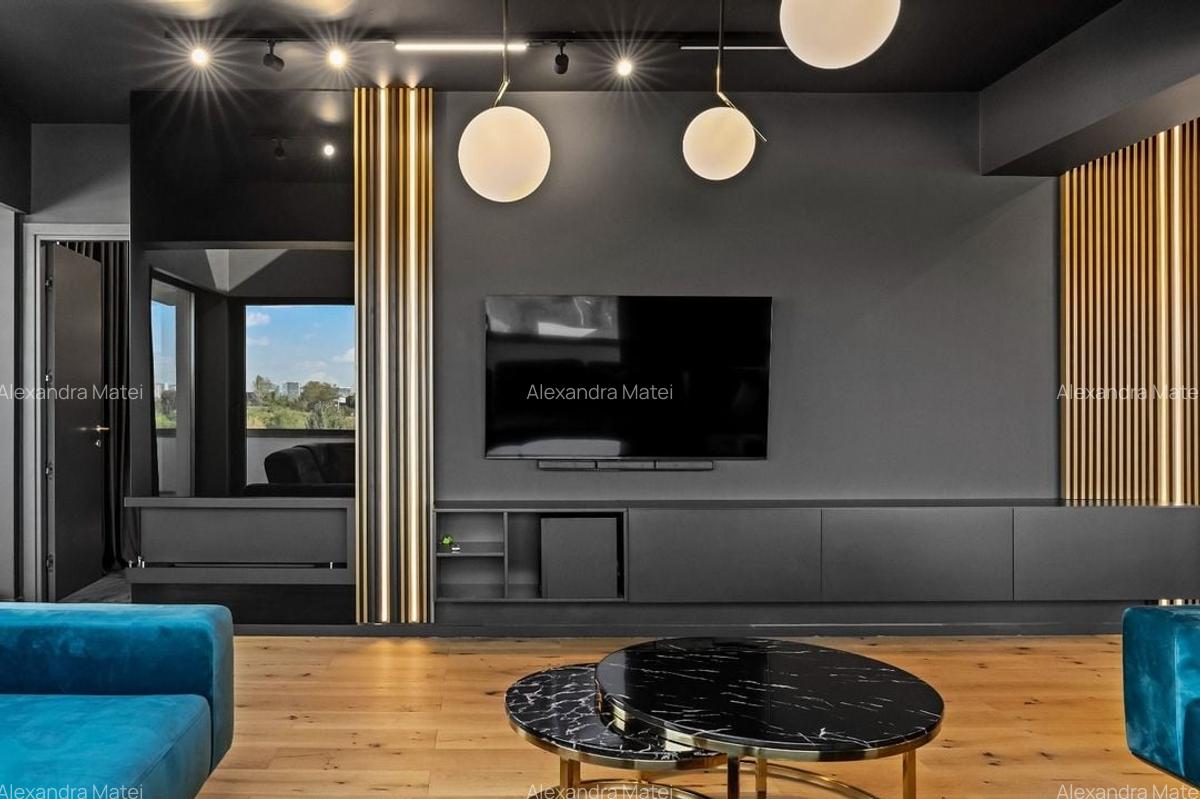 Apartament 3 camere lux | 140 mp | 33 mp terasă | Șos. Petricani - 17