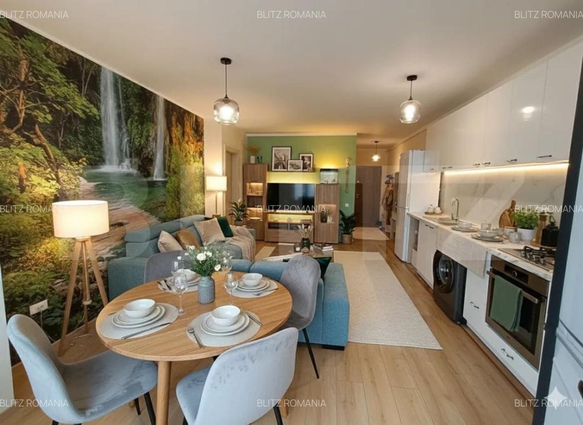 Apartament 3 camere, 62 mp, terasa 29 mp, zona Rivus Mall - 1