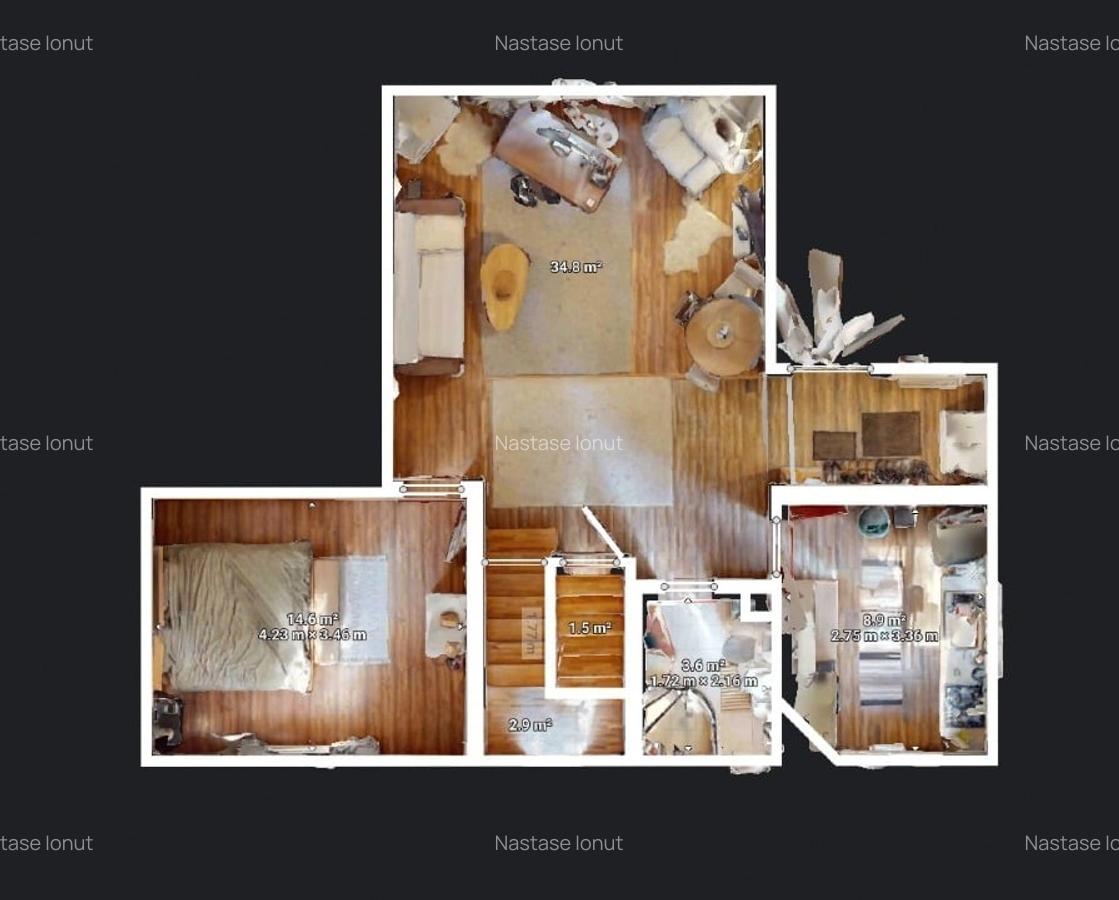 Casa cu curte si gradina, recent renovata, zona linistita, la 15 min de Brasov - 4