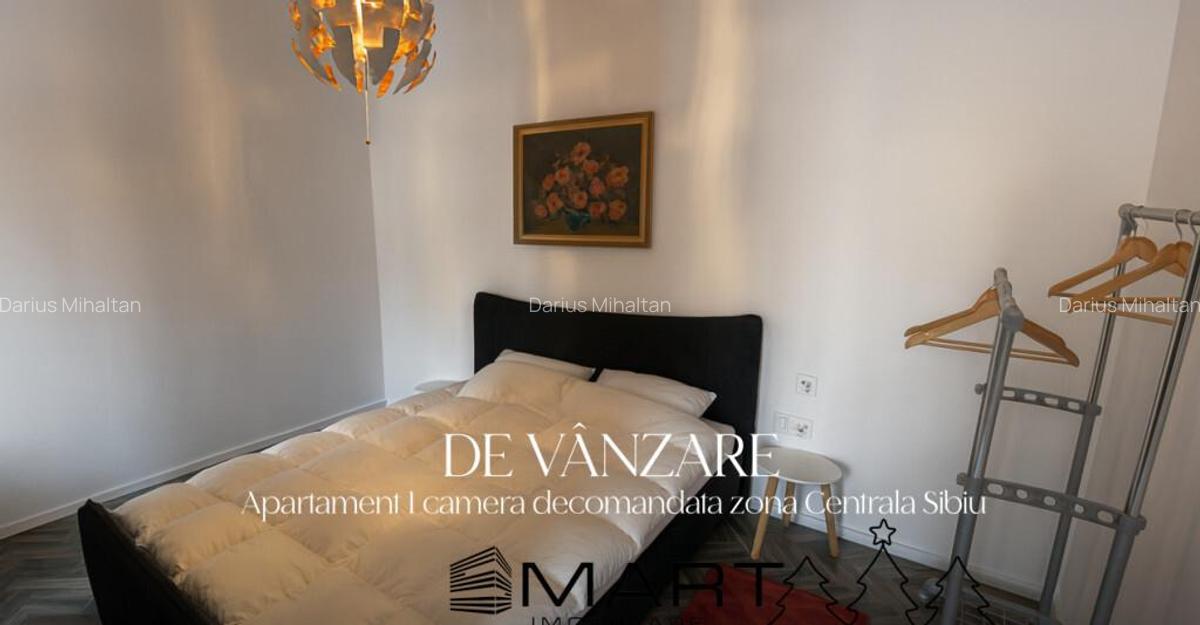 Apartament 1 camera, 37mp zona centrala ( Tribunal ) Sibiu - 1