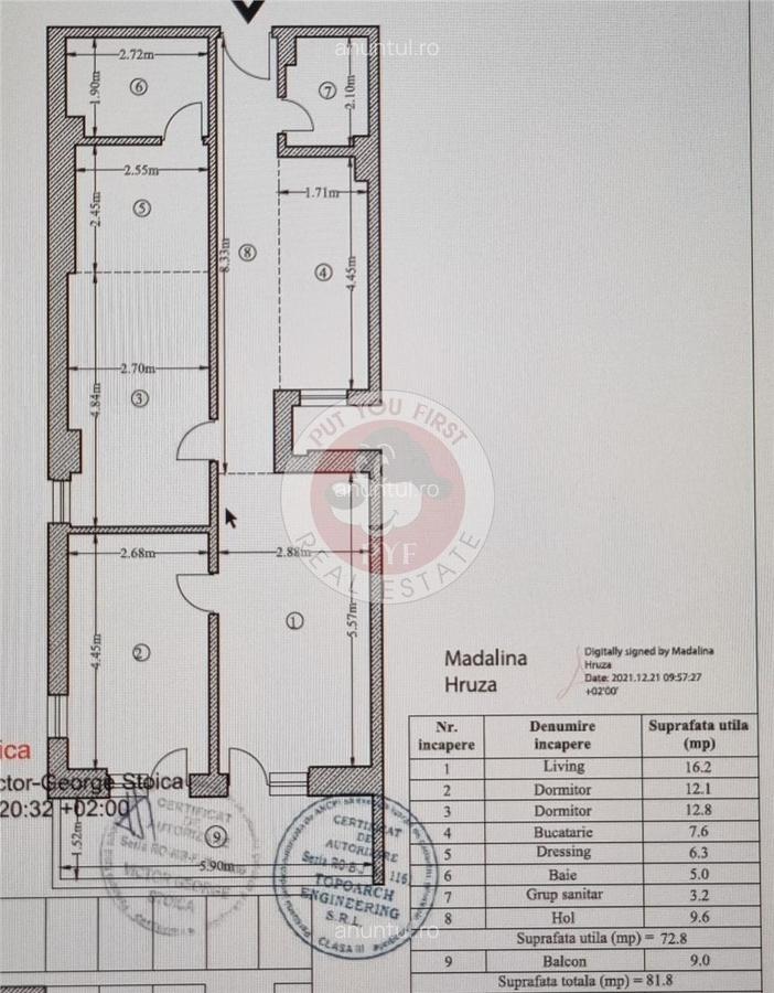 Vitan-Barzesti | 3 camere | Semidec | 82mp | B12265 - 6