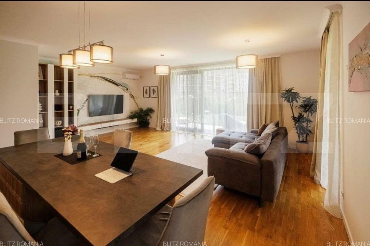Apartament de lux cu 4 camere si gradina privata de 124 mp in Baneasa - 18