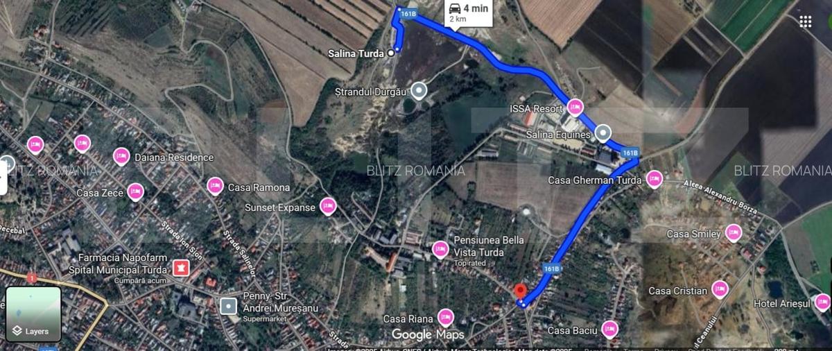 Investitie  ! Mini complex turistic 5 unitati , teren 1600 mp,  Salina Turda ! - 4