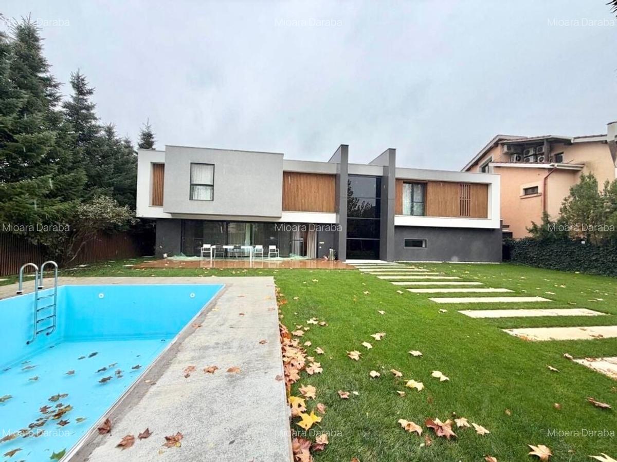 Villa with modern architecture, heated pool, 1000sqm yard, Iancu Nicolae area - 32