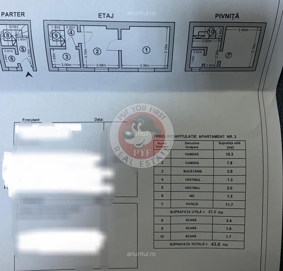 Piata Iancului | Apartament 2 camere | Semidecomandat | 43mp | B12065 - 7