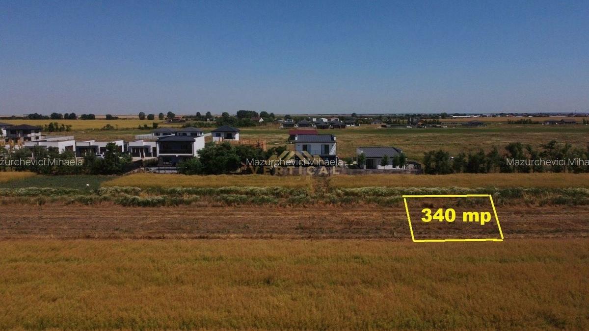 Teren cu gaz si curent - comuna Berceni - 1