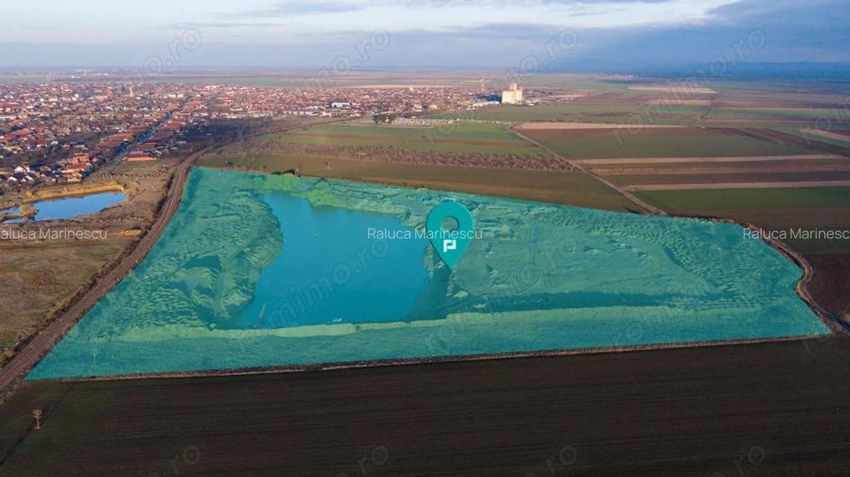 Balastiera in jude?ul Arad cu teren de 12.5 ha - 15