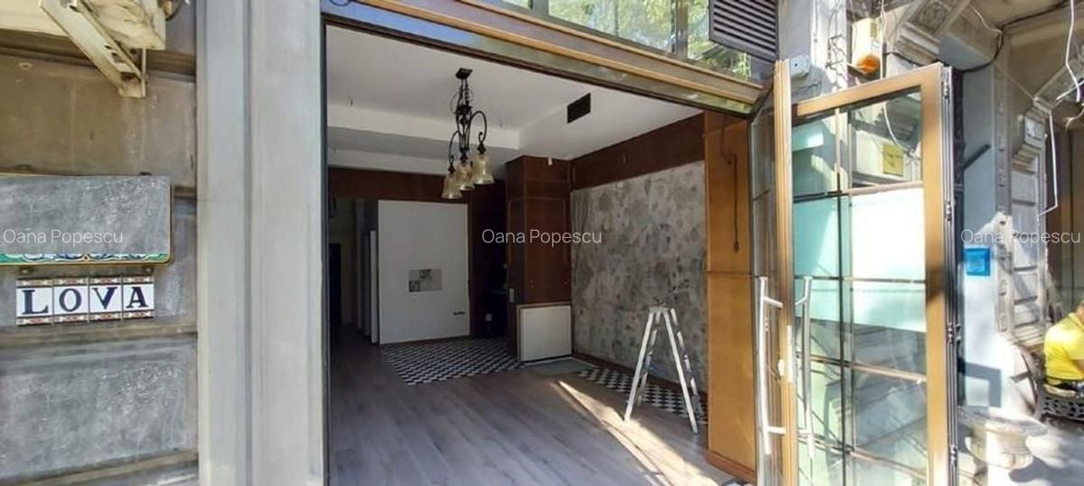 Ateneu Roman, spatiu ideal cafenea. Terasa 30 mp. - 2