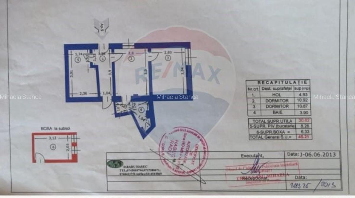 Apartament cu 2 camere nedecomandat în Dacia - 19
