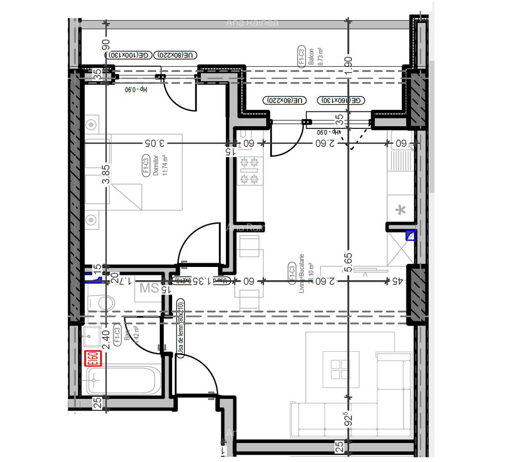 Apartament cu 2 camere, Spatios, Metrou Berceni - 7