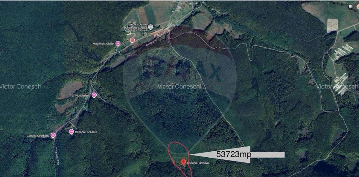 Teren de vanzare 53,723mp Codlea / Nord-Vest - 2