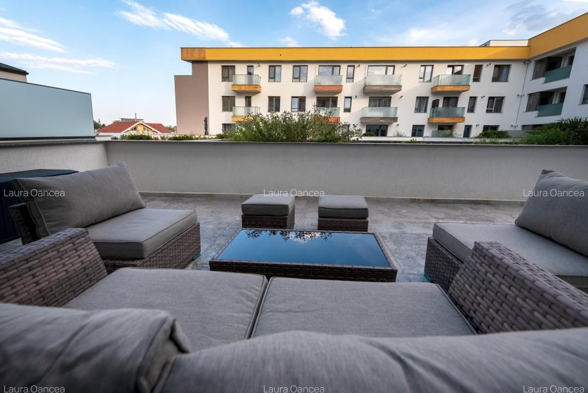 Apartament 2 camere cu terasa de 34 mp, parcare subterana- Plopilor - 14