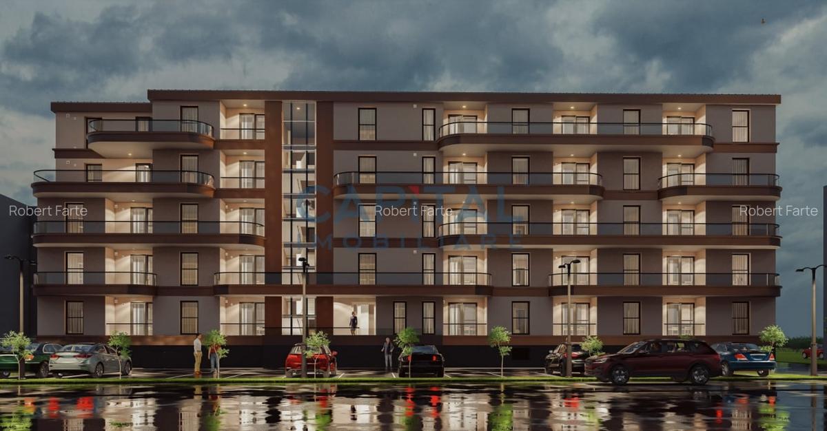 Apartament de vanzare, 2 camere, lift, bloc nou, comision 0% - 5