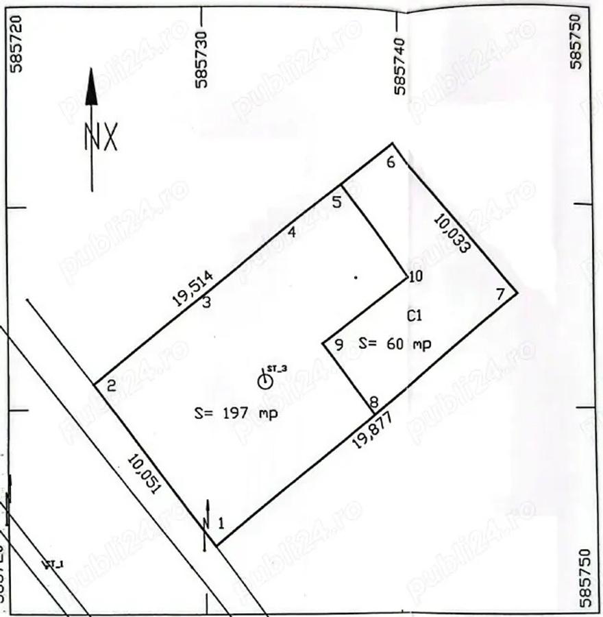 Str. Trompetului, Ferentari, Sect. 5, Bucuresti Casa + Curte 197mp - 1