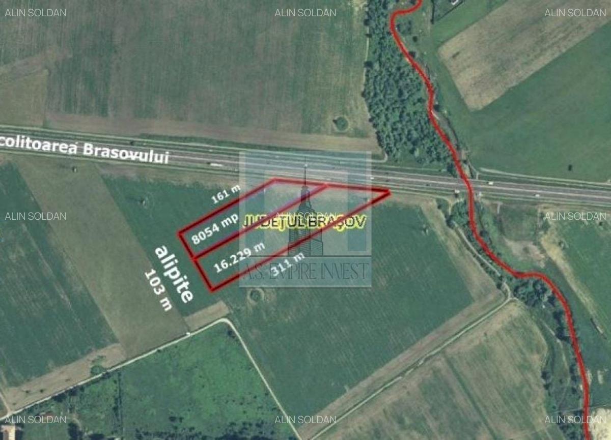 Teren intravilan 2,4 Ha - zona Tractorul (Rulmentul) - 1