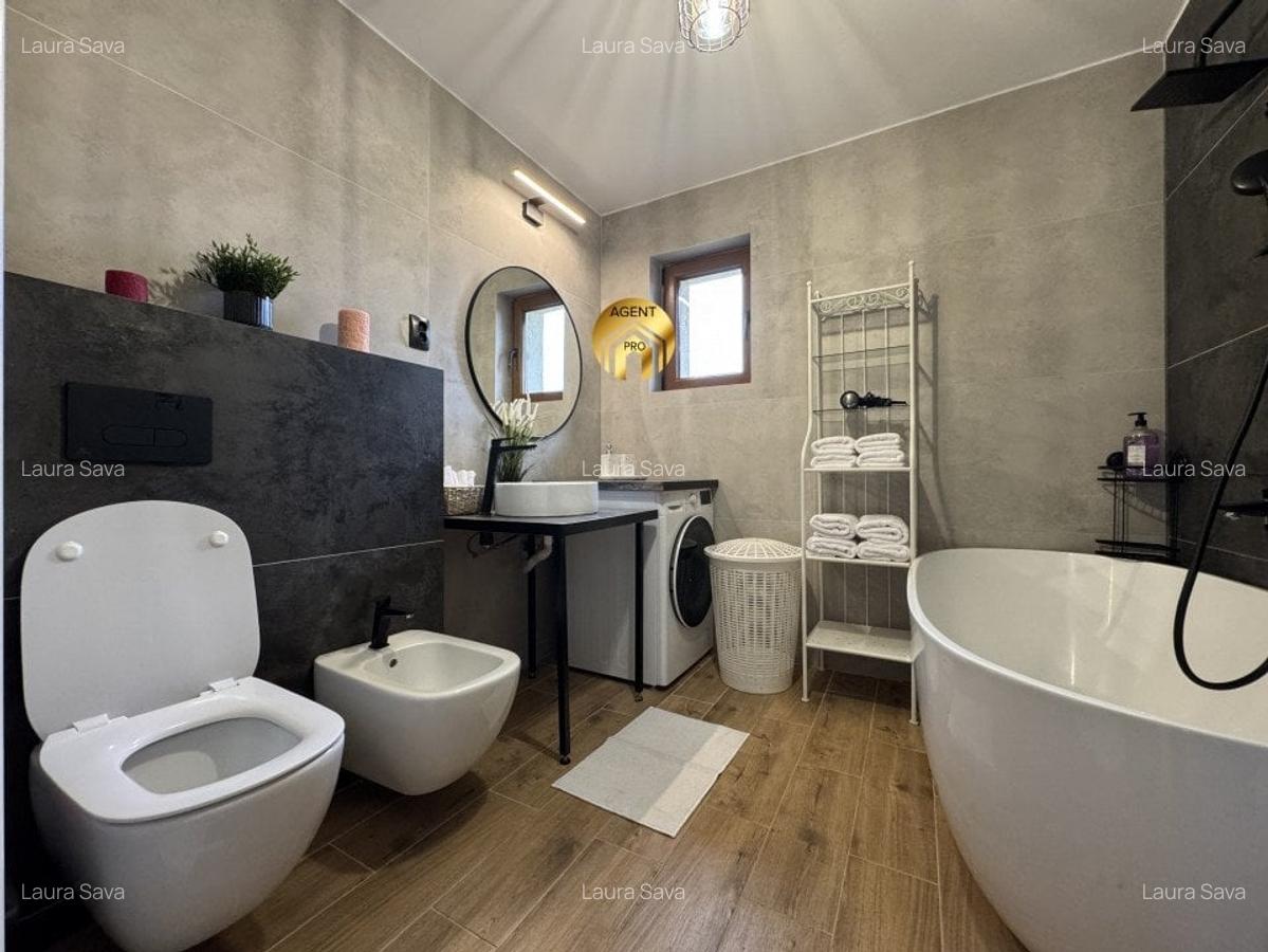 Vila individuala 7 camere - 660mp teren - 300m de DN1 - Intrarea Merisor Otopeni - 12