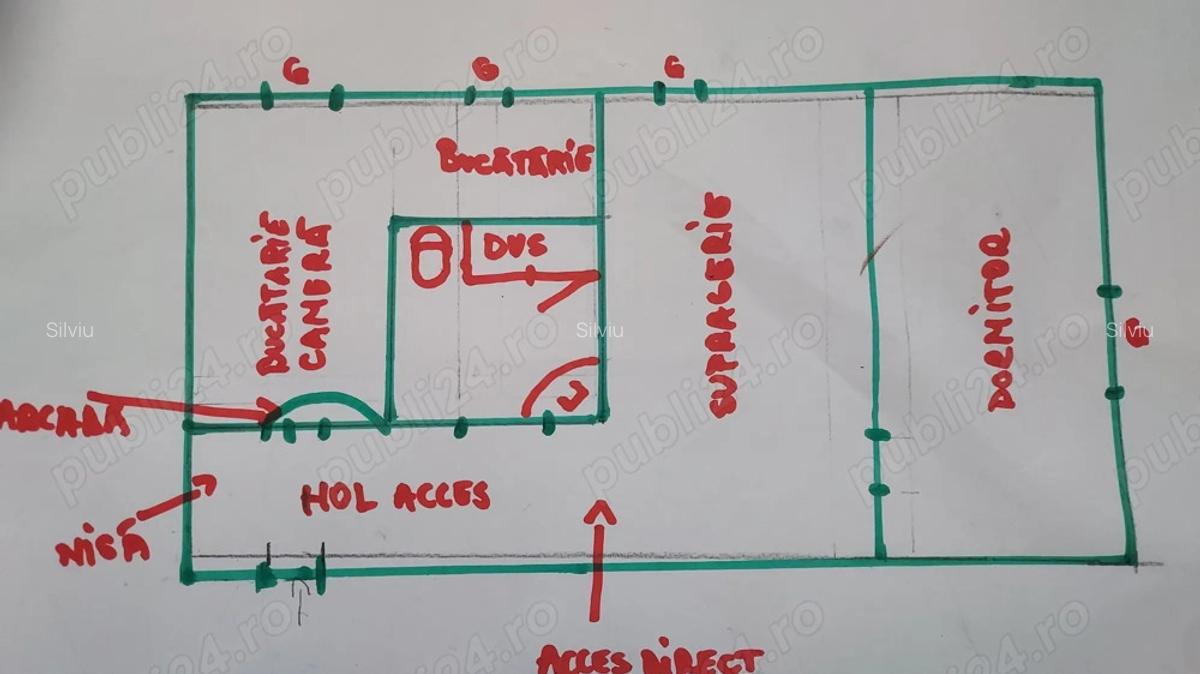 Vand Apartament 3 camere 40mp, Parter, Strada Albac, Cluj Napoca - 6 Vand Apartament 3 camere 40mp, Parter, Strada Albac, Cluj Napoca - 6