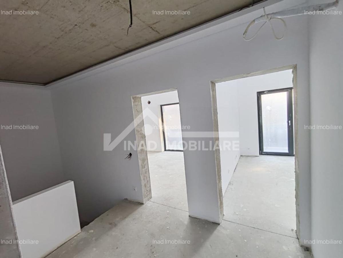 Duplex de vanzare 120mp utili, teren 375mp, curte pavata, semifinisat. - 4