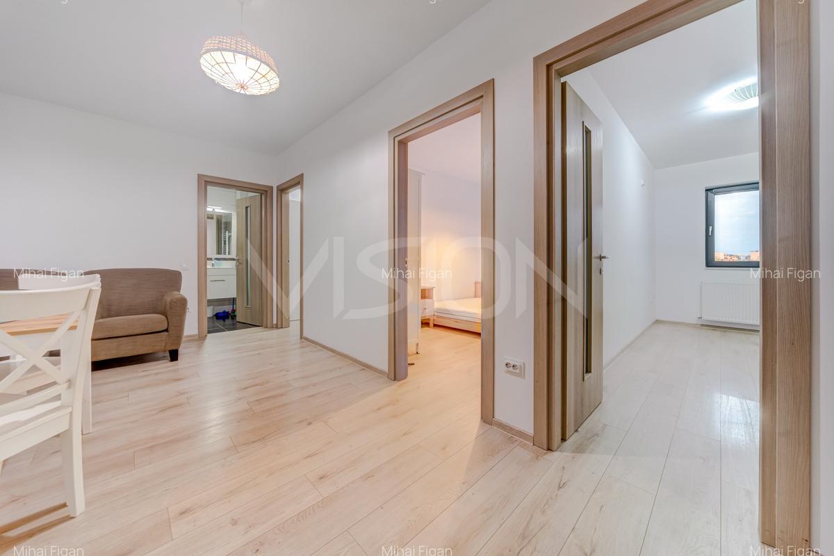 ✅2 dormitoare + living | 54 m2 | modern | bloc nou | parcare | Central - Decebal - 7