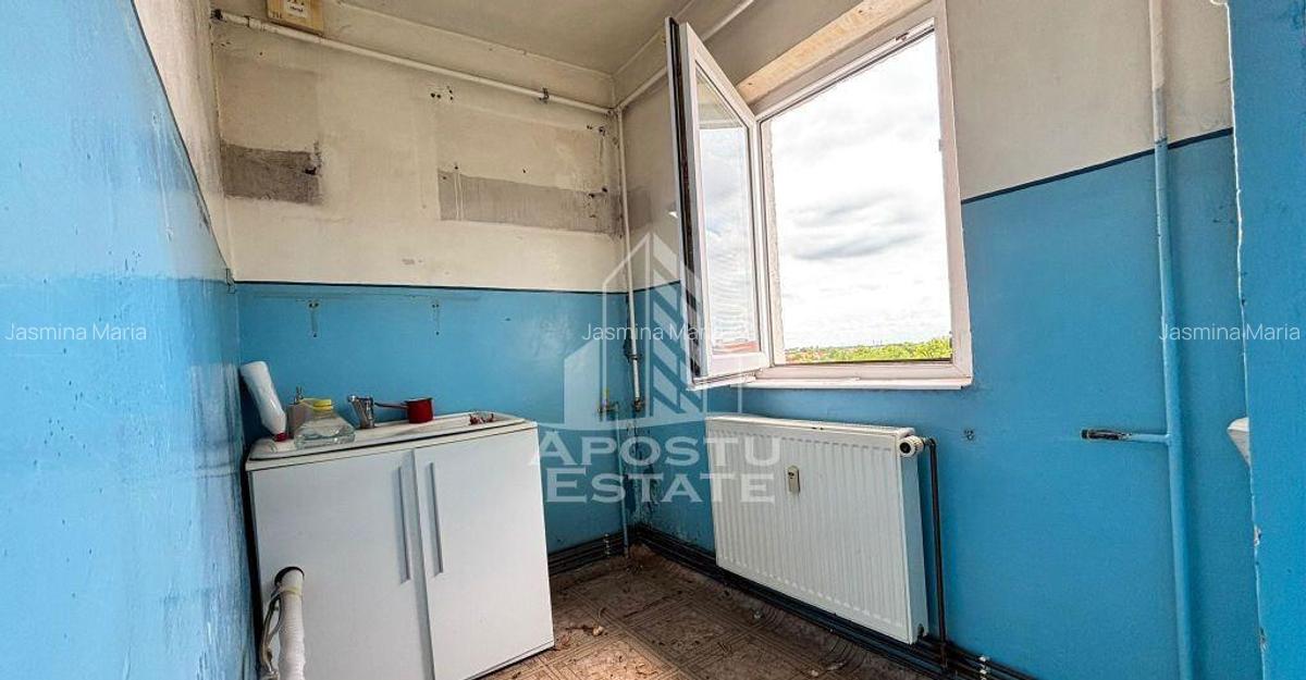 Garsoniera de 25 mp cu balcon, centrala proprie - 3