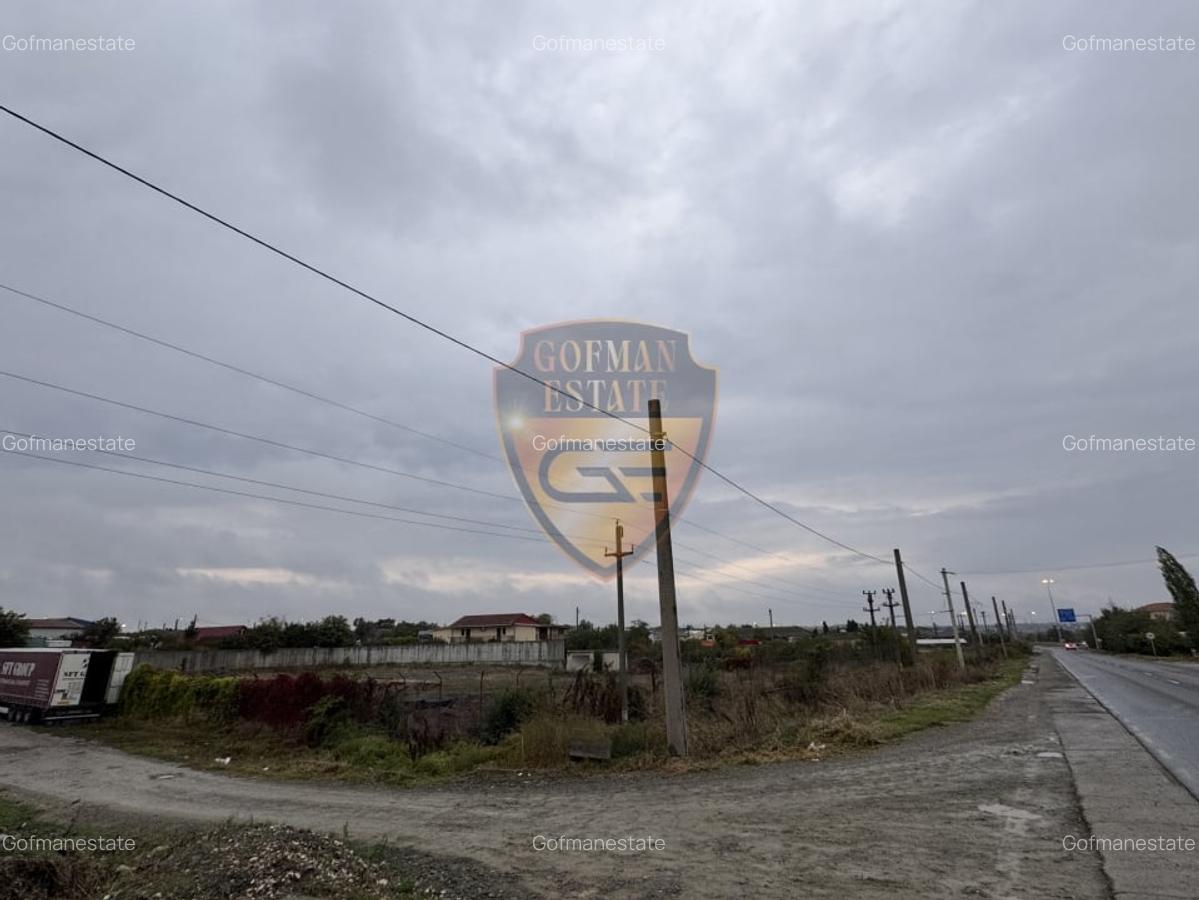 Teren pe colt intravilan pietruit imprejmuit varianta Ovidiu, Autostrada A2 - 15 Teren pe colt intravilan pietruit imprejmuit varianta Ovidiu, Autostrada A2 - 15